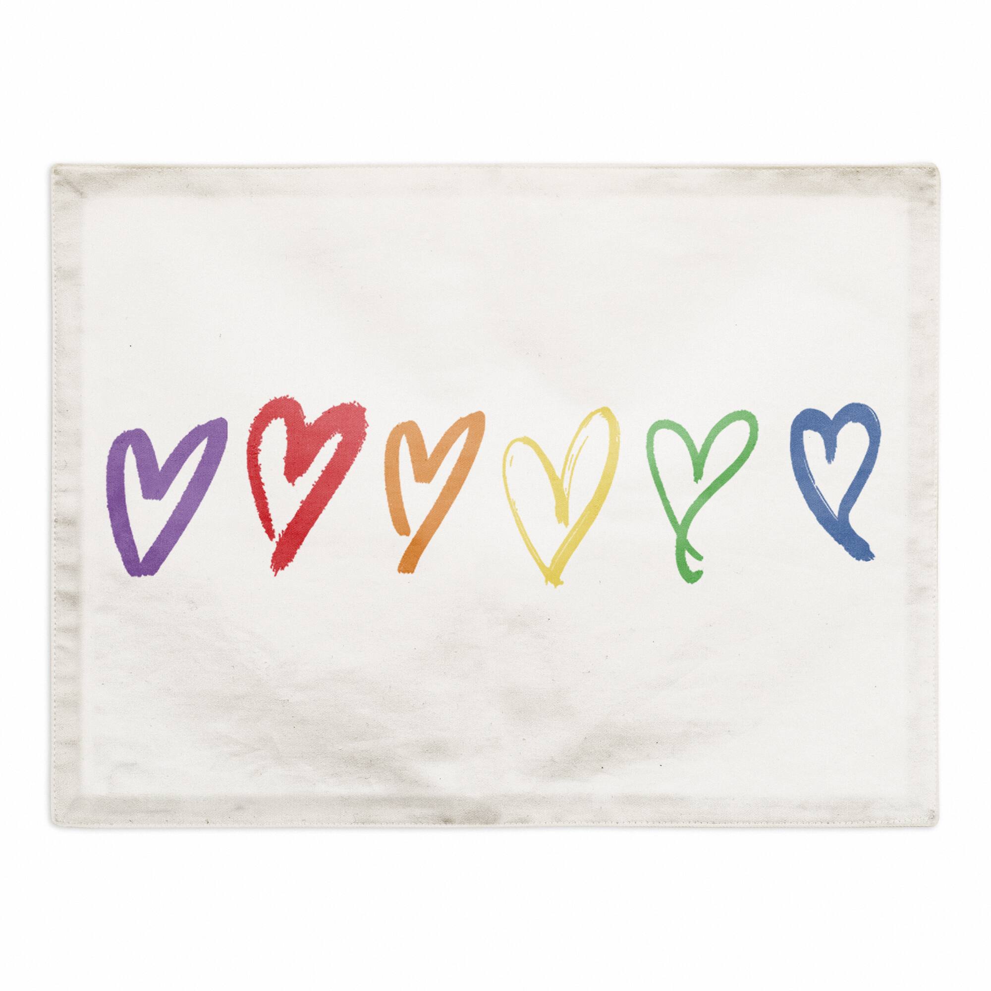 Love Is Love Poly Twill Placemat